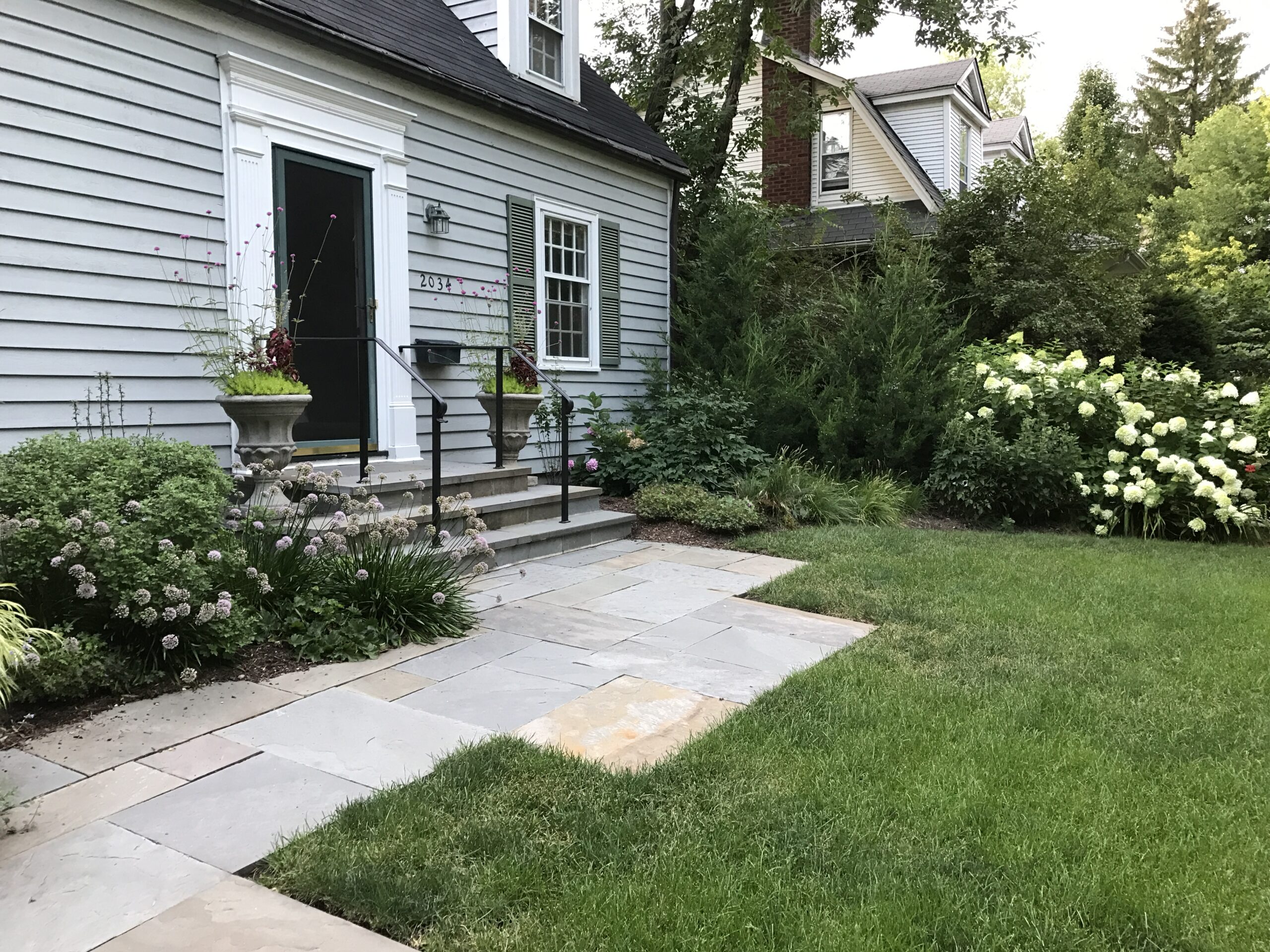 Evanston Front and Back Yard Garden